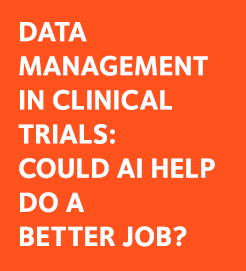 clinical data management AI