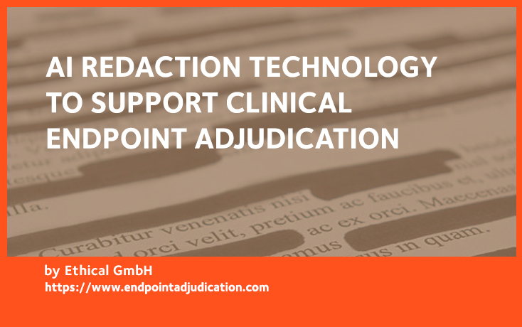AI redaction technology in endpoint adjudication